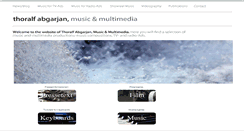 Desktop Screenshot of abgarjan.com